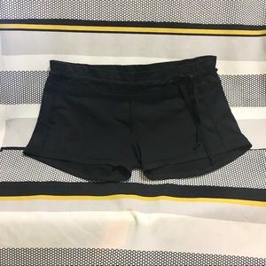 🟠 2/$20 Tonic Drawstring Yoga Short - Black (M)